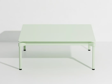 FROMME - Square low powder coated aluminium coffee table by Petite Friture - view 2